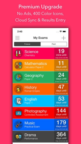 Image 0 for Exam Countdown