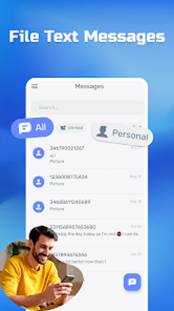 Image 0 for File Text Messages