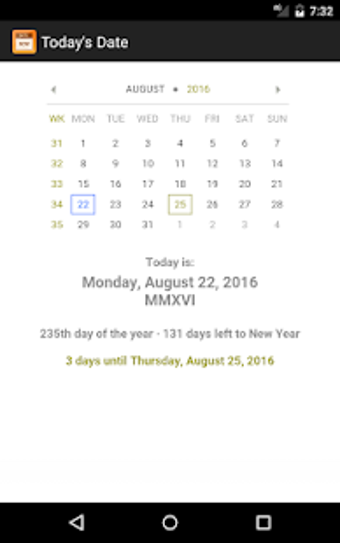 Imagen 1 para Today's Date