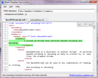 Image 0 for XPath Visualizer