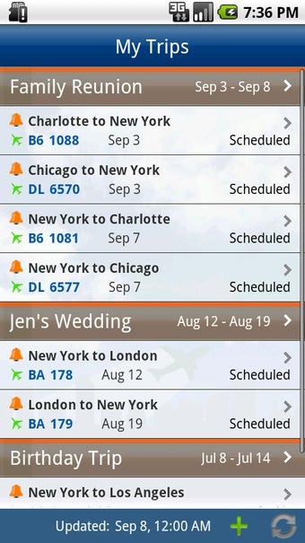 Imagen 1 para FlightView Flight Tracker
