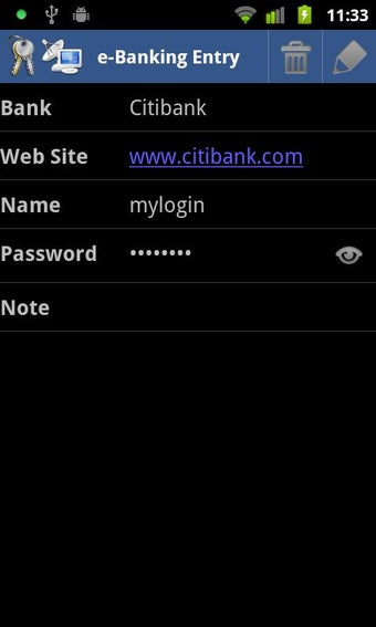 Imagen 1 para aWallet Password Manager