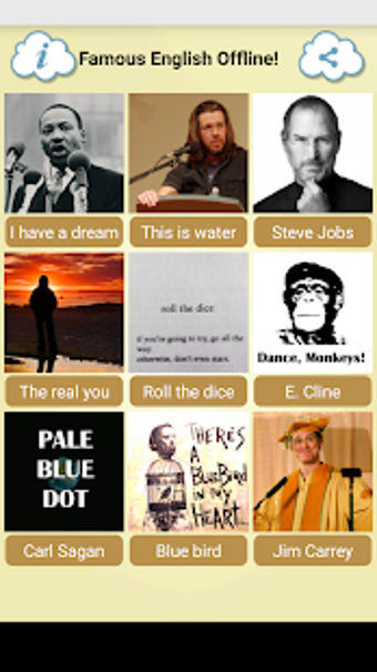 Image 2 for Famous English Listen Off…