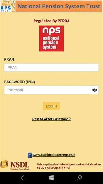 Imagen 0 para NPS by NSDL e-Gov for Win…