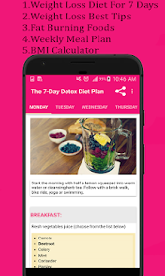 Image 2 for Detox diet plan:Lose fat …