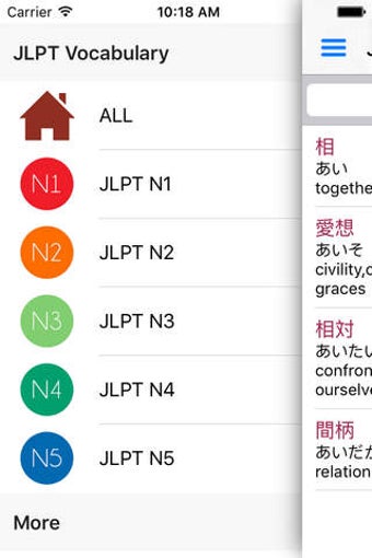 Image 0 for JLPT N1 - N5 Vocabulary