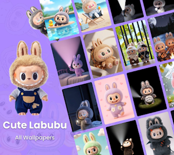 Image 0 for Labubu Doll Wallpaper