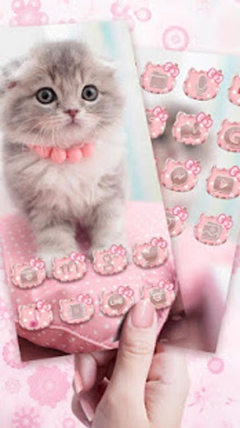 Image 1 for Cute Cat Live Launcher Th…