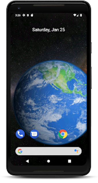 Imagen 1 para Earth 3D Live Wallpaper