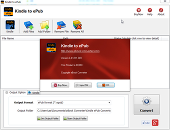 Imagen 1 para Kindle to ePub