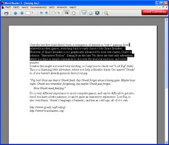 Image 0 for Word Reader