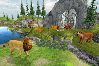 Image 1 for Lion Simulator Family: An…