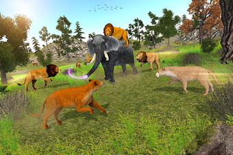 Image 0 for Lion Simulator Family: An…