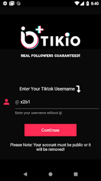 Imagen 1 para Tikio - Free Followers & …