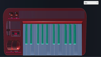 Image 0 for Keyboard synthesizer