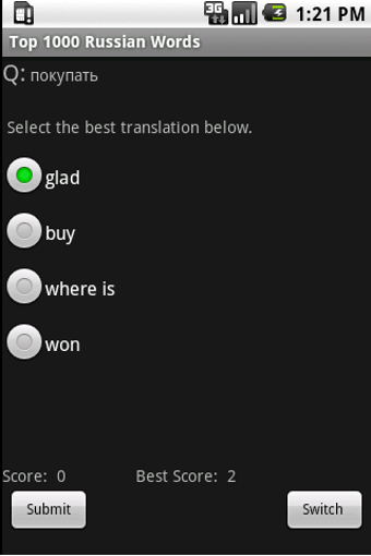 Imagen 1 para 1000 Russian Word Quiz an…