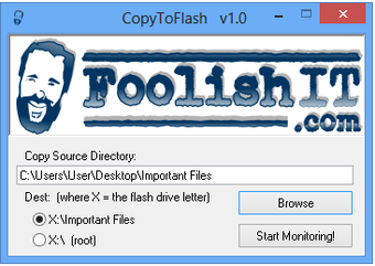 Imagen 0 para CopyToFlash