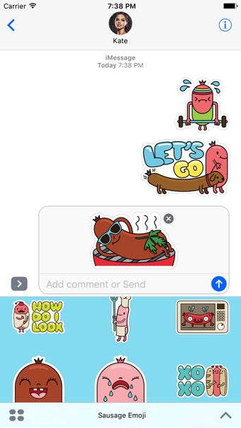Image 0 for Sausage Emoji