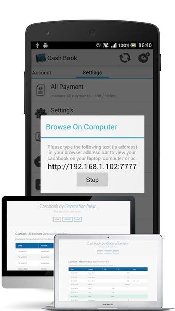 Imagen 7 para Cash Book