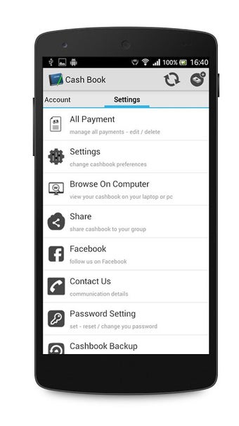 Imagen 4 para Cash Book