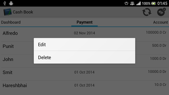 Imagen 9 para Cash Book