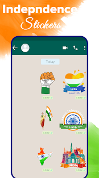 Image 0 for Independence day stickers…