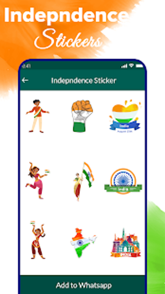Image 2 for Independence day stickers…