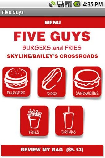 Imagen 2 para Five Guys Burgers & Fries