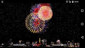 Imagen 1 para Fireworks Live Wallpaper