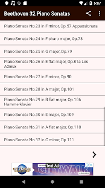 Imagen 1 para Beethoven 32 Piano Sonata…