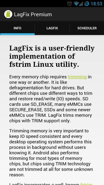 Image 0 for LagFix (fstrim) Premium