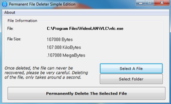 Imagen 0 para Permanent File Deleter