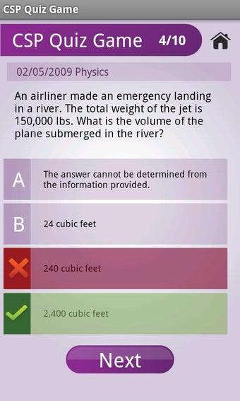 Image 1 for CSP Quiz Game