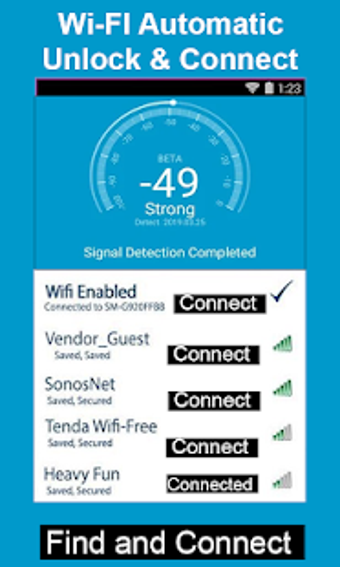 Image 0 for WiFi Auto Unlock and wifi…