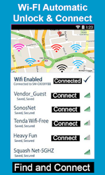 Imagen 2 para WiFi Auto Unlock and wifi…