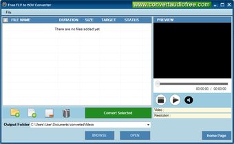 Imagen 0 para Free FLV to MOV Converter