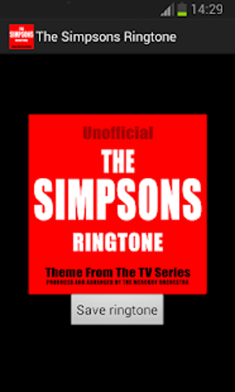 Image 0 for Simpsons Ringtone Unoffic…