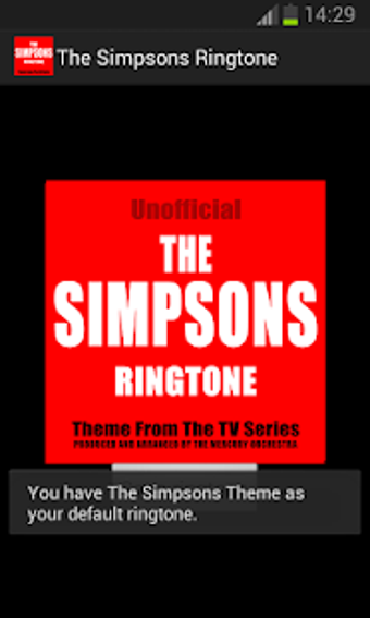 Image 0 for Simpsons Ringtone Unoffic…