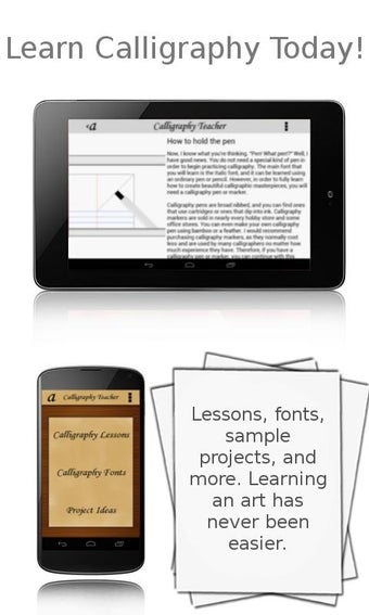 Imagen 3 para Calligraphy Teacher Pro