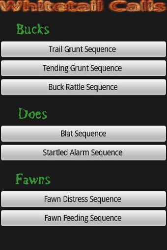 Imagen 1 para White Tail Calls