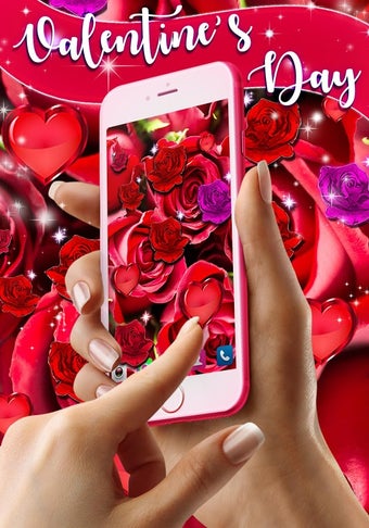 Imagen 1 para Red rose live wallpaper