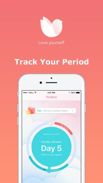 Image 1 for Period Tracker by PinkBir…