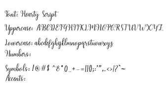 Imagen 0 para Hearty Script