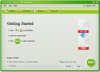 Image 0 for Amacsoft Word to PDF Conv…