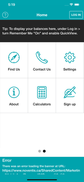 Image 1 for Noventis CU Mobile App