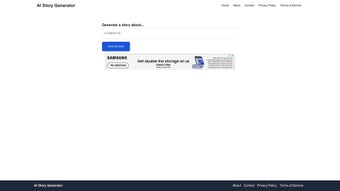 Imagen 0 para AIstorygenerator