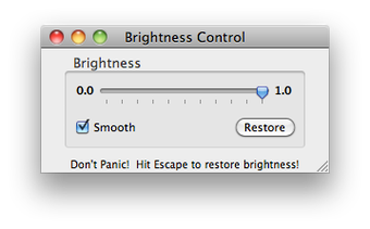 Image 0 for Brightness Control