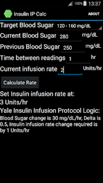 Image 1 for Insulin IP Calc