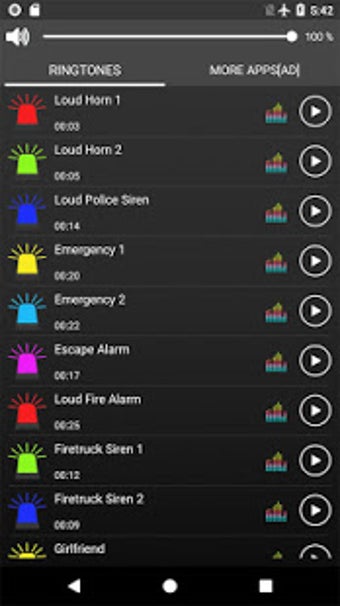 Imagen 1 para Loud Siren Ringtones