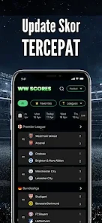 Image 0 for WWscores Live Skor Bola G…